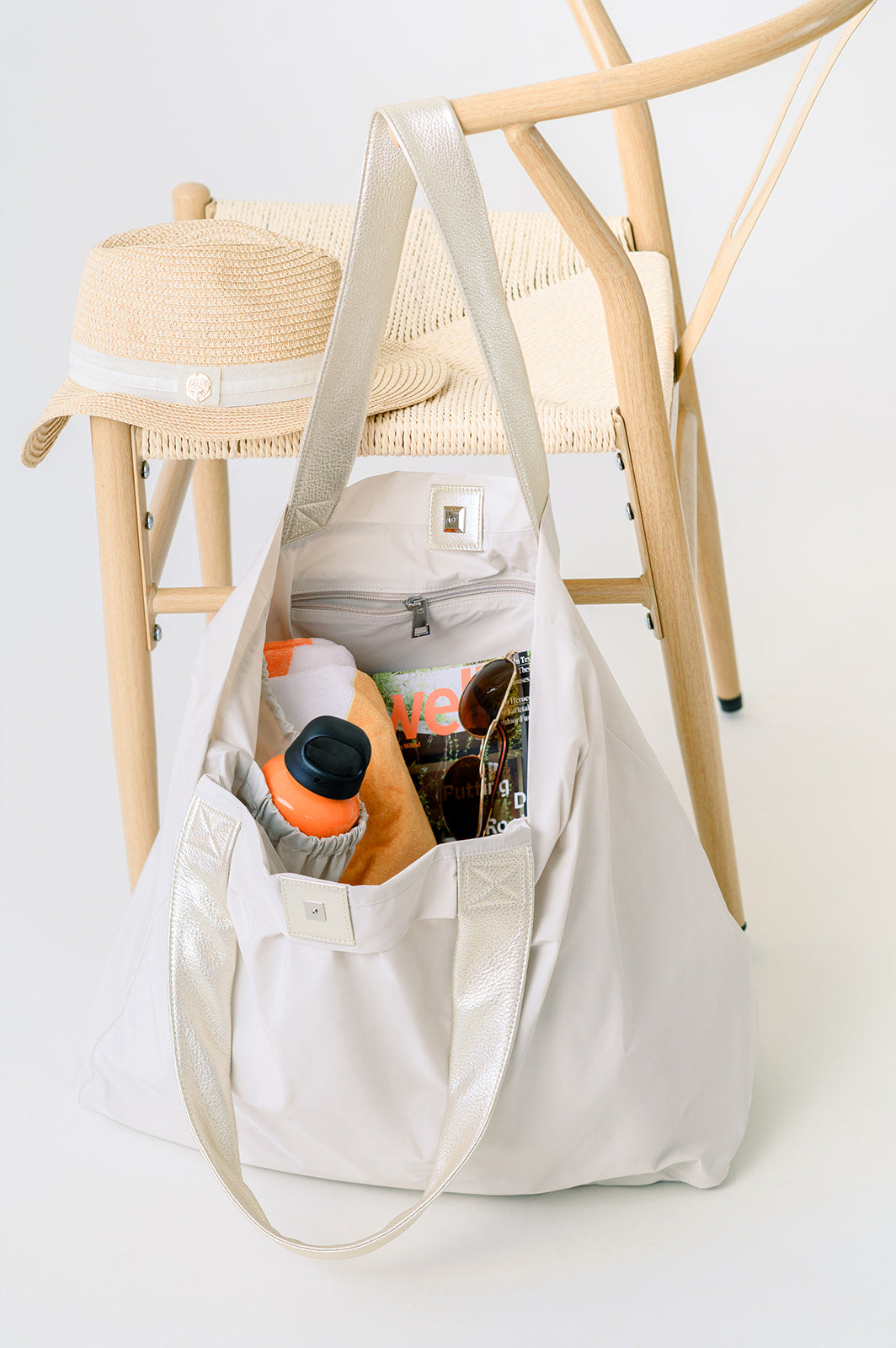 The All In Tote-Cream