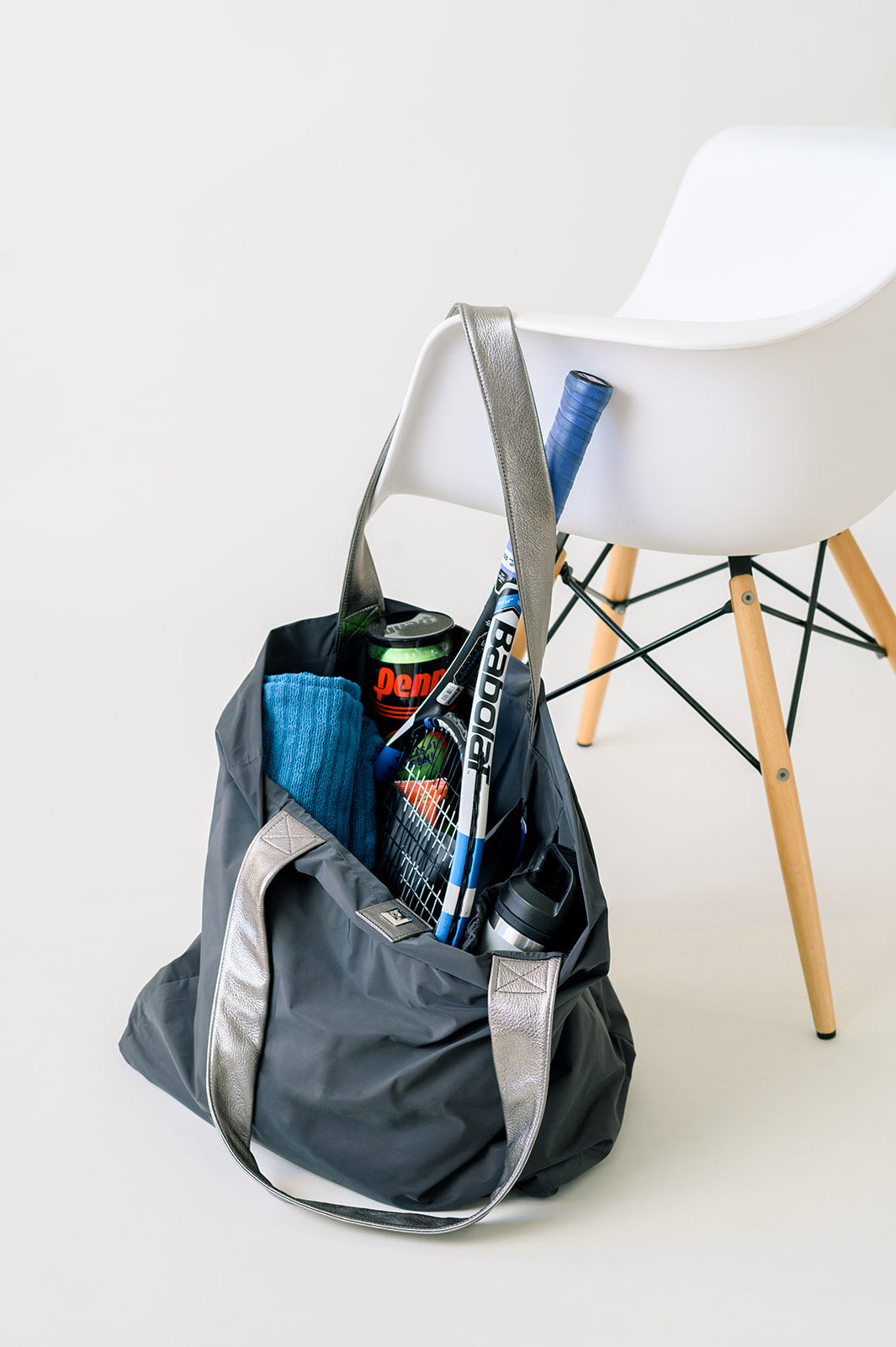 The All In Tote-Charcoal